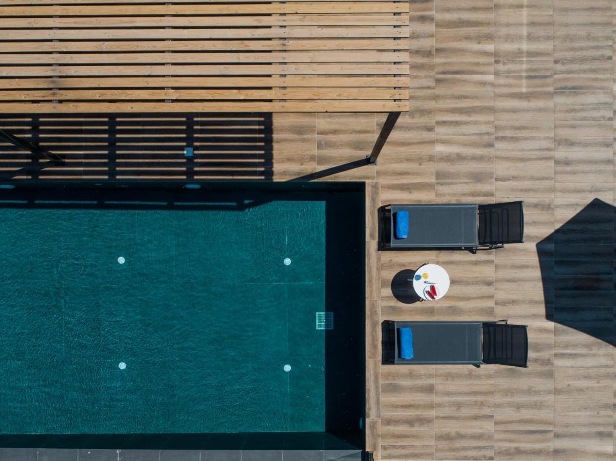 Brand New Villa Lefka With Private Pool At Platies Plateies Buitenkant foto