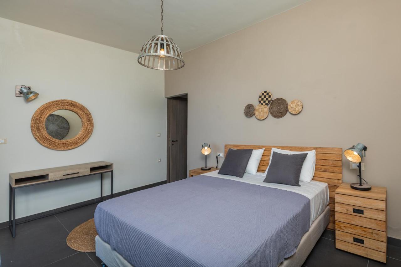 Brand New Villa Lefka With Private Pool At Platies Plateies Buitenkant foto