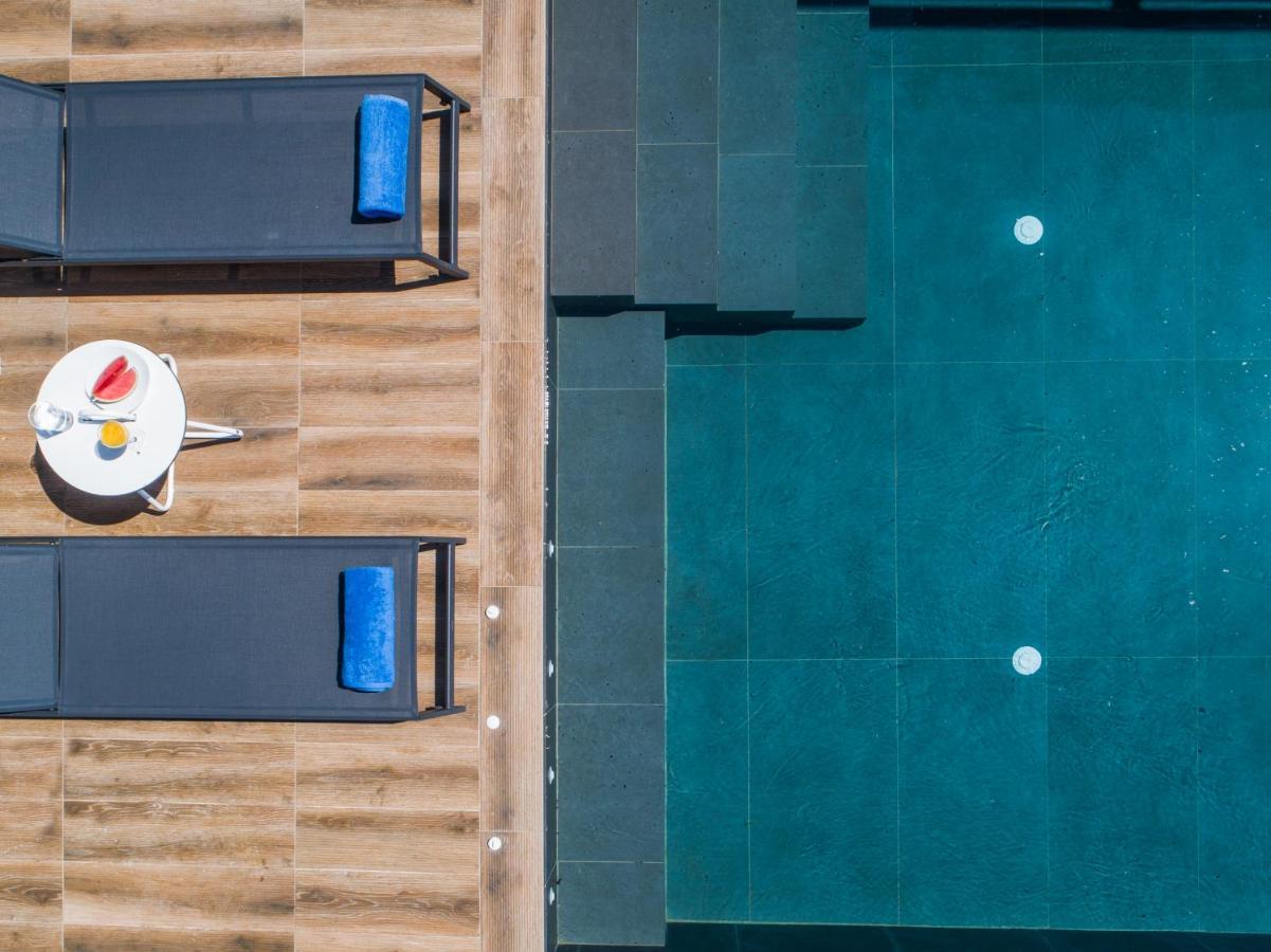 Brand New Villa Lefka With Private Pool At Platies Plateies Buitenkant foto