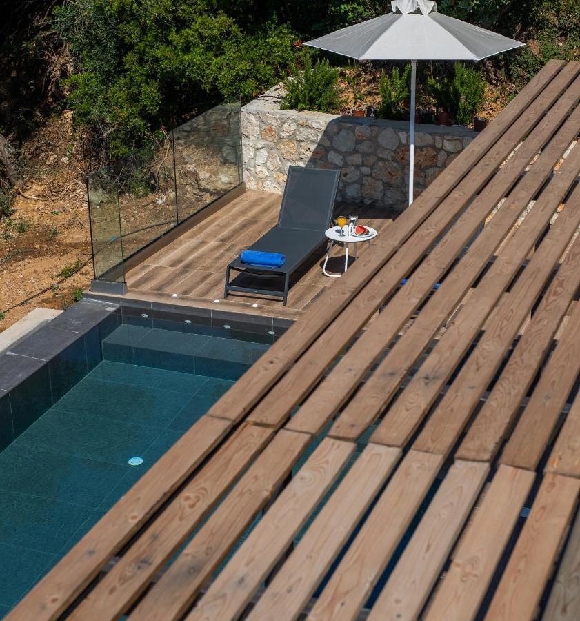 Brand New Villa Lefka With Private Pool At Platies Plateies Buitenkant foto
