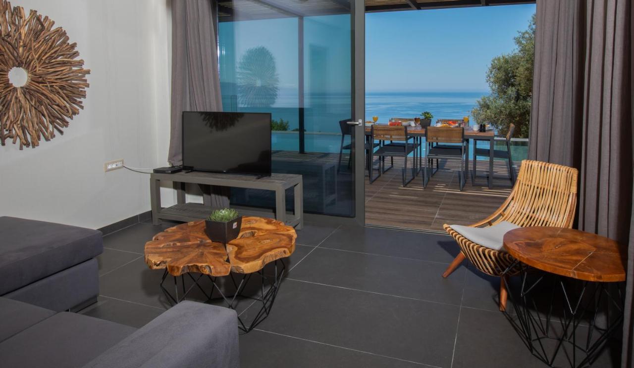 Brand New Villa Lefka With Private Pool At Platies Plateies Buitenkant foto