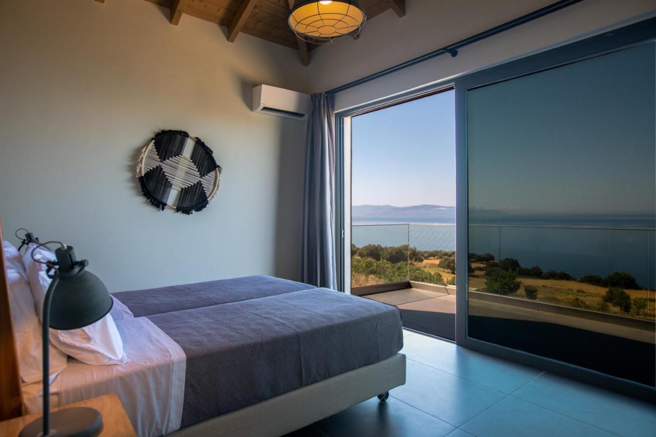 Brand New Villa Lefka With Private Pool At Platies Plateies Buitenkant foto