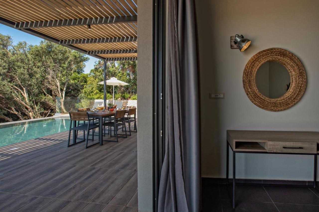 Brand New Villa Lefka With Private Pool At Platies Plateies Buitenkant foto
