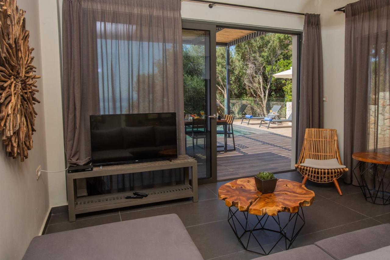 Brand New Villa Lefka With Private Pool At Platies Plateies Buitenkant foto