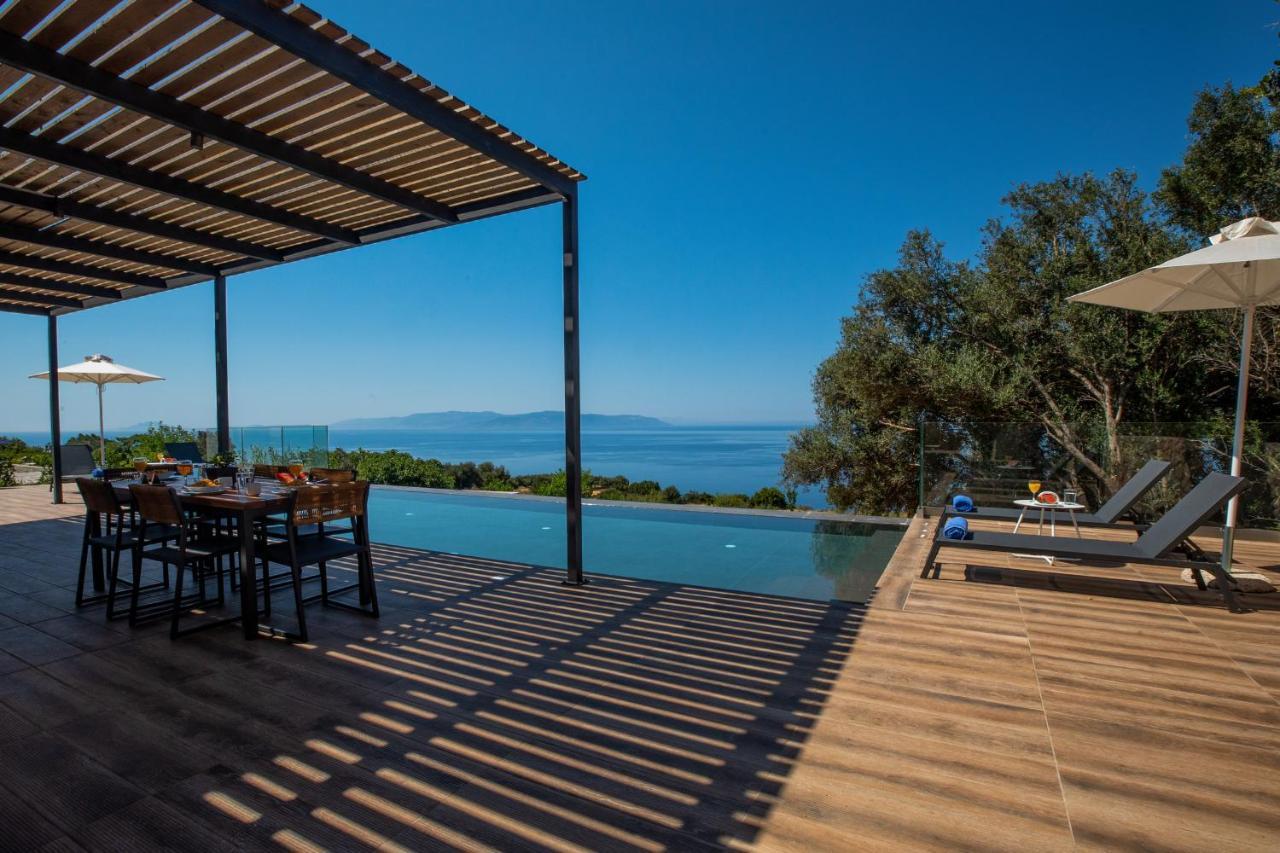 Brand New Villa Lefka With Private Pool At Platies Plateies Buitenkant foto