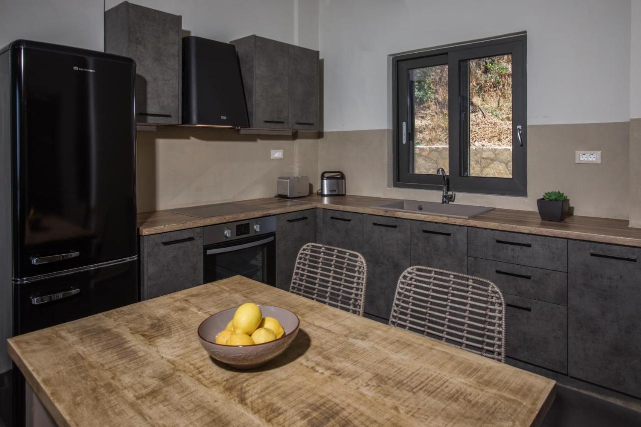 Brand New Villa Lefka With Private Pool At Platies Plateies Buitenkant foto