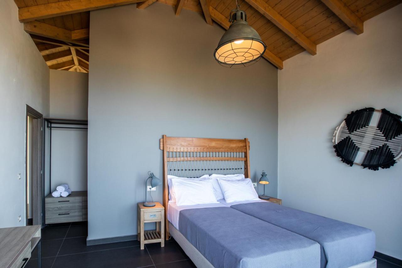 Brand New Villa Lefka With Private Pool At Platies Plateies Buitenkant foto