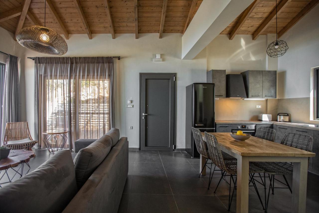 Brand New Villa Lefka With Private Pool At Platies Plateies Buitenkant foto