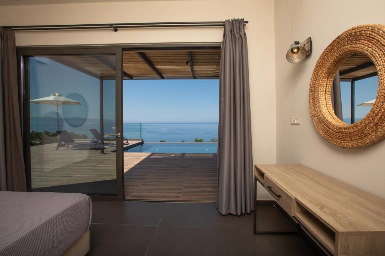 Brand New Villa Lefka With Private Pool At Platies Plateies Buitenkant foto